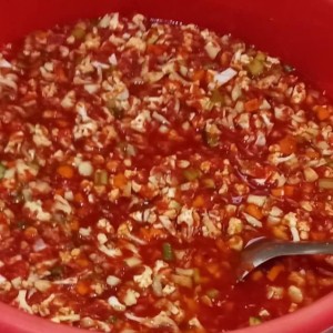 سالاد زمستانی تند وملس 