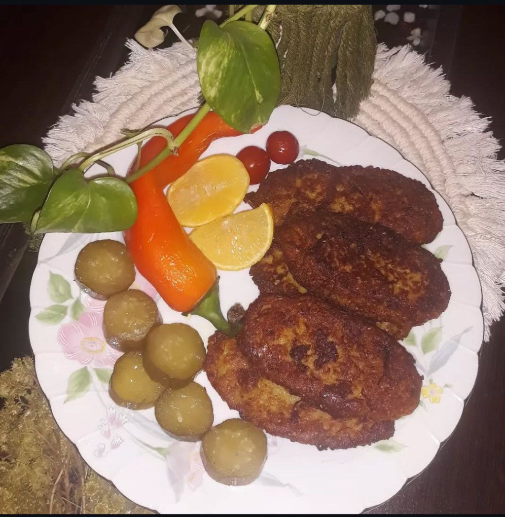 کتلت سیب زمینی عددی