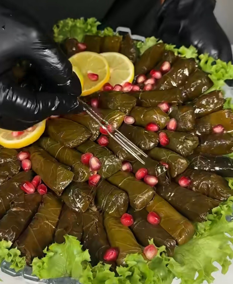 دلمه برگ مو  ترکیه ای و ایرانی