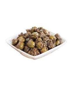 زیتون پرورده مغزدار(نیم کیلویی)