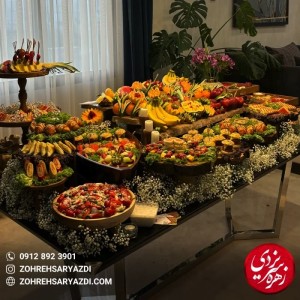  چیدمان میز فینگرفود 20 نفره (اقتصادی) - تصویر 2