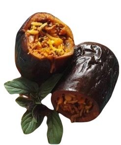 دلمه بادمجان آماده طبخ (۶ عددی)