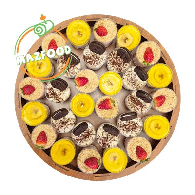 سینی دسر ترمه – 30 عدد