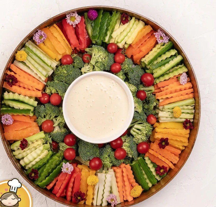 سینی سبزیجات 