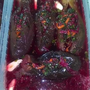 ترشی بادمجان شمالی کیلویی