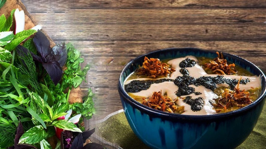 آش شعله قلمکار (1 کیلوگرمی)