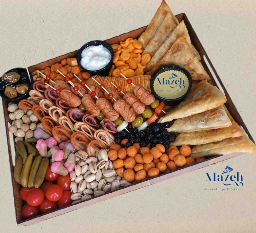 سینی میکس فینگرفود و مزه ۴ نفره