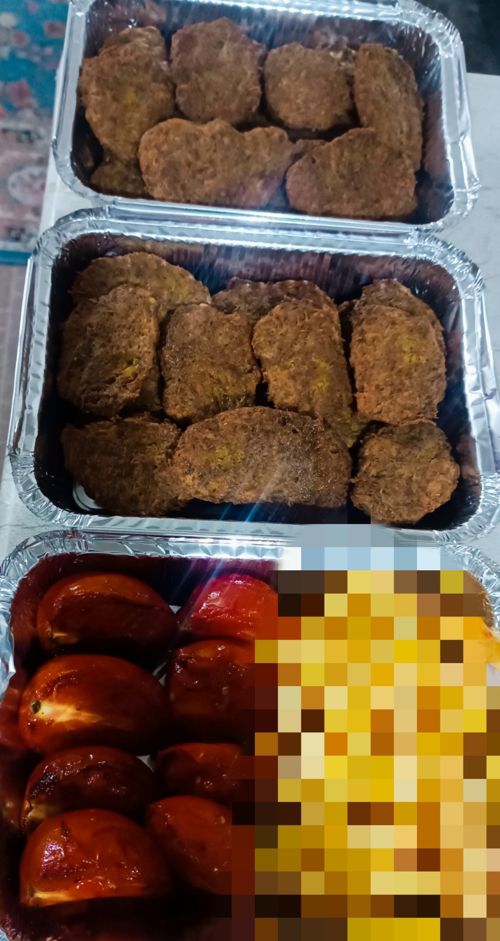 پلوزعفرانی با کتلت گوشت+گوجه سرخ شده مجلسی خاص - تصویر 1