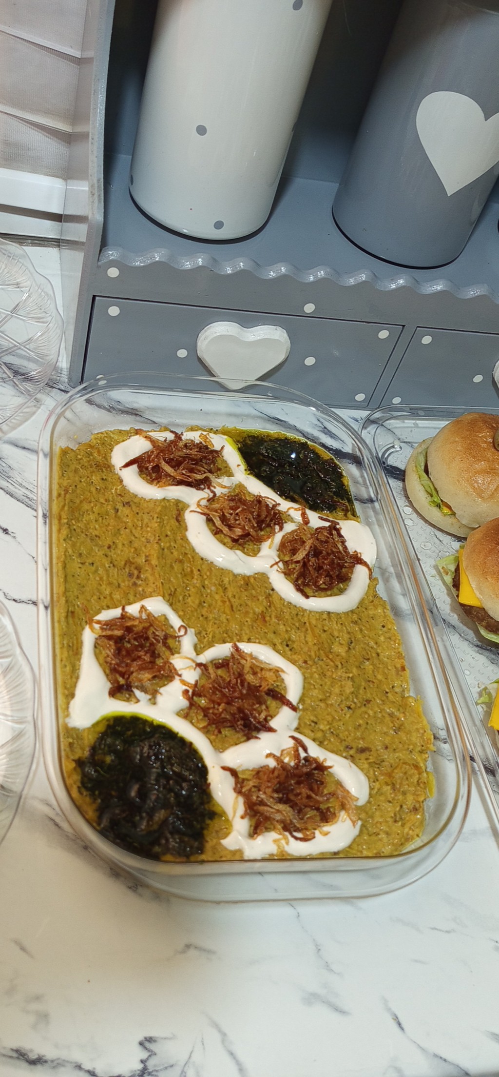 کشک بادمجان با گردو 