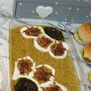 کشک بادمجان با گردو 