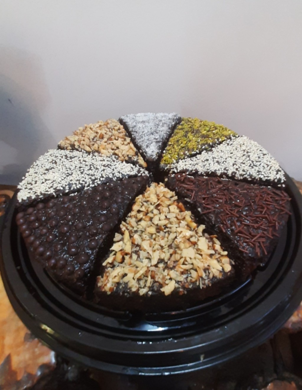 کیک کافیشاپی خیس شکلاتی