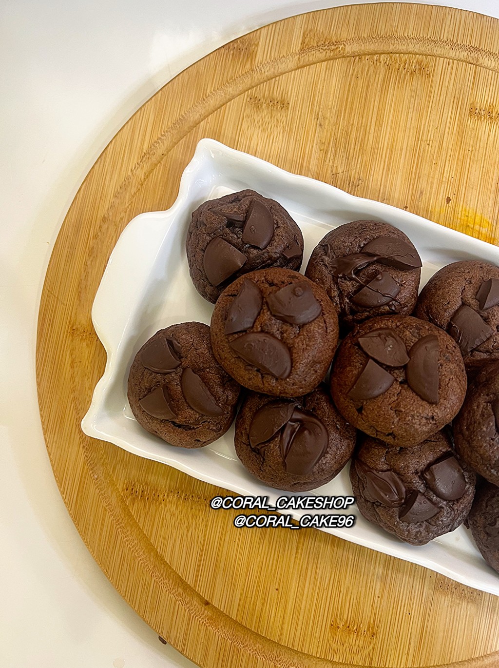 كوكي دبل چاكلت فول شكلاتي