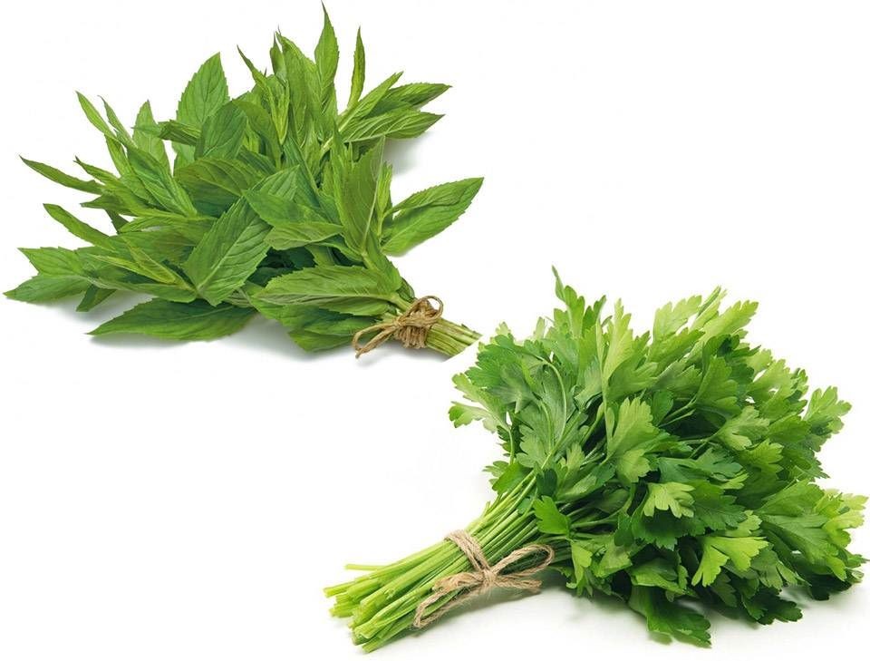 نعناع و جعفری سرخ شده کوچک (250 گرمی)