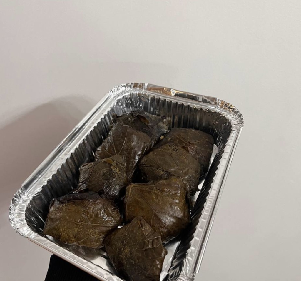 دلمه برگ مو ، بادمجان ، گوجه ، کلم