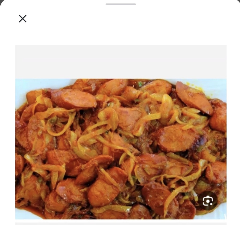 خوراک سوسیس بندری