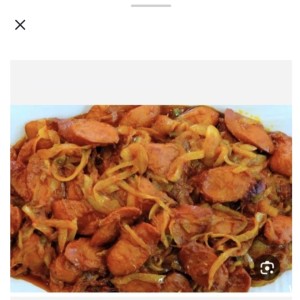 خوراک سوسیس بندری