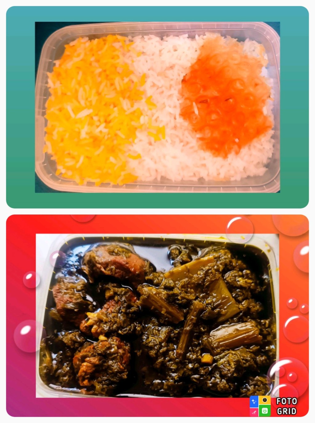 پلو زعفرانی با خورشت کرفس مجلسی خاص - تصویر 1