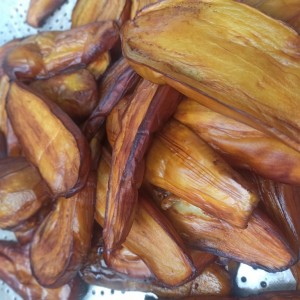 بادمجان سرخ شده 500 گرمی