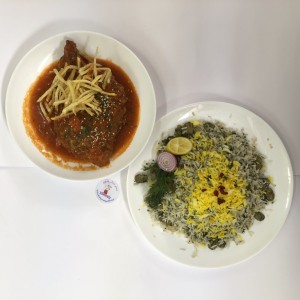 باقالی پلو با ران مرغ - تصویر 4