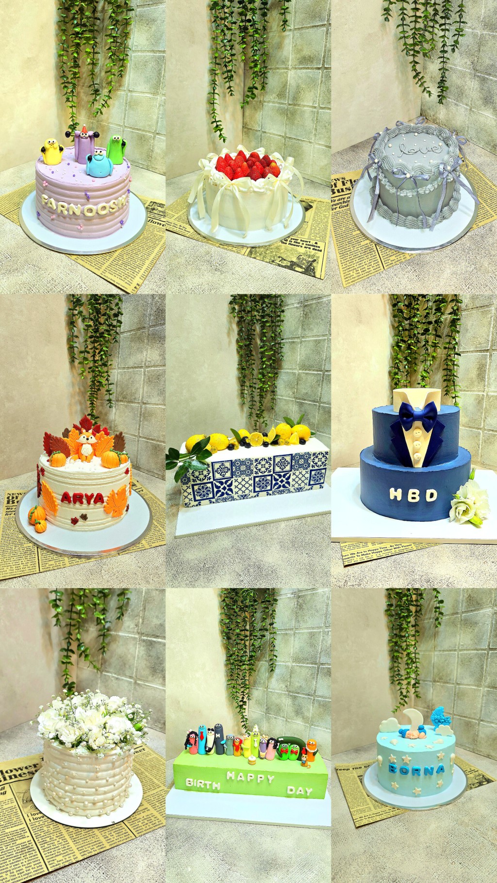 کیک خامه ای 