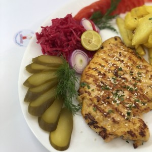 خوراک استیک مرغ - تصویر 2