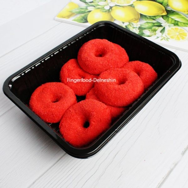 فینگر فود نیمه آماده دونات پیاز پنیری (10 تایی)
