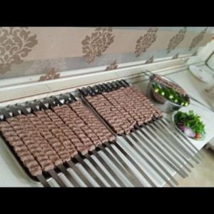 چلو کوبیده گوسفندی