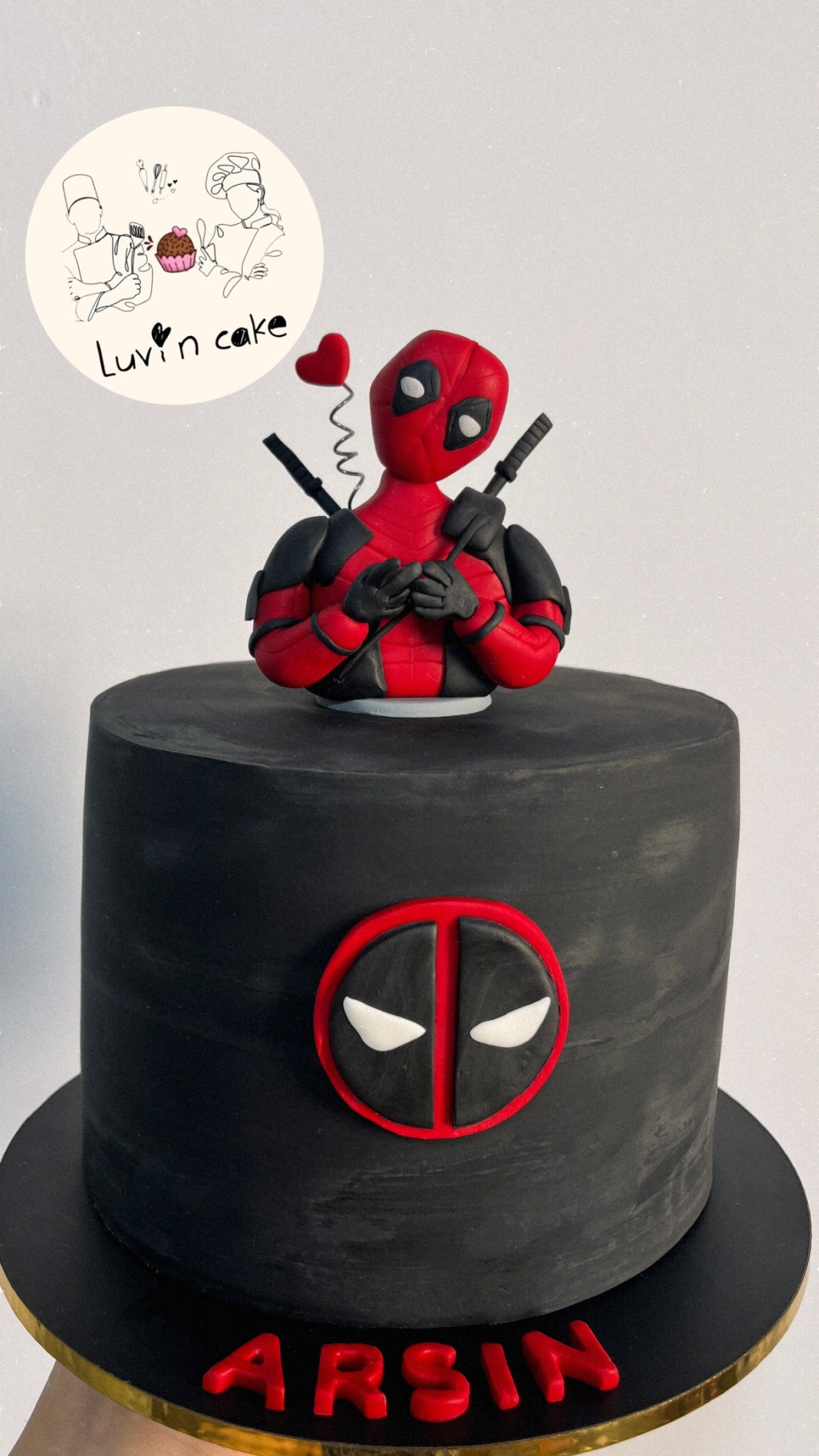 کیک مرد عنکبوتی