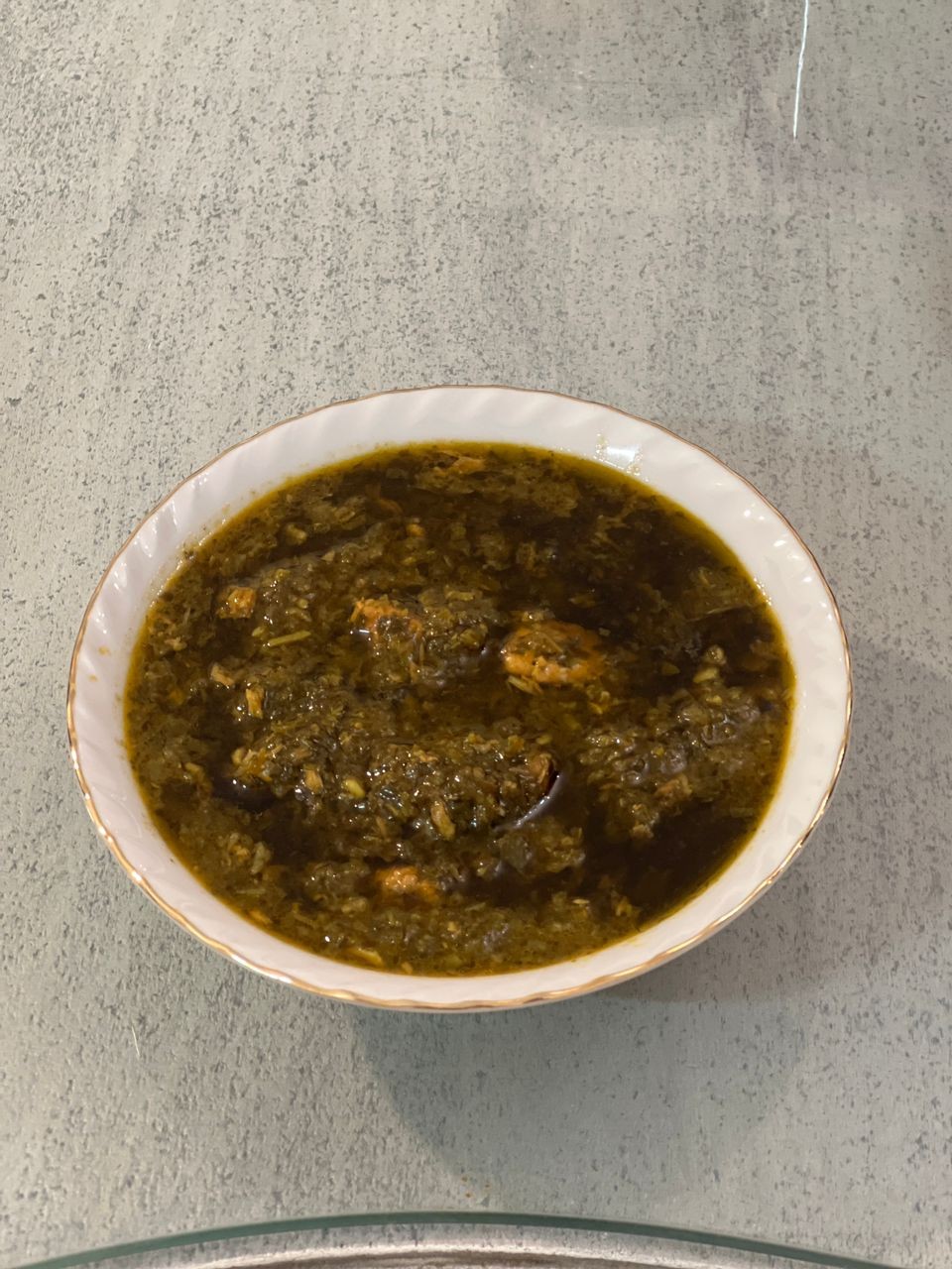 قلیه ماهی جنوبی با برنج