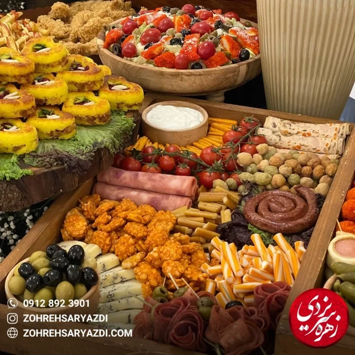 چیدمان میز 40 نفره (VIP) - تصویر 1