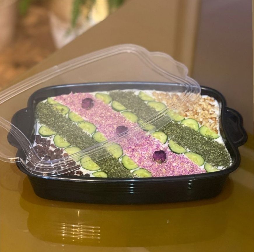 ماست خیار کیلویی با گردو