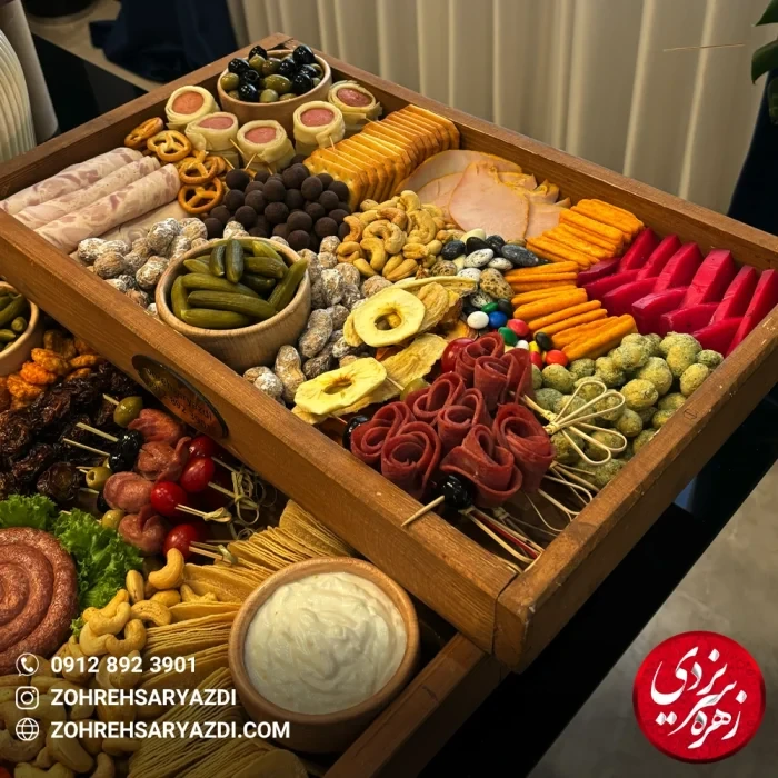  چیدمان میز فینگرفود 20 نفره (اقتصادی) - تصویر 3