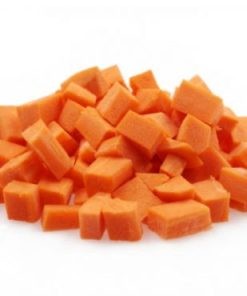 هویج نگینی خام(نیم کیلویی)