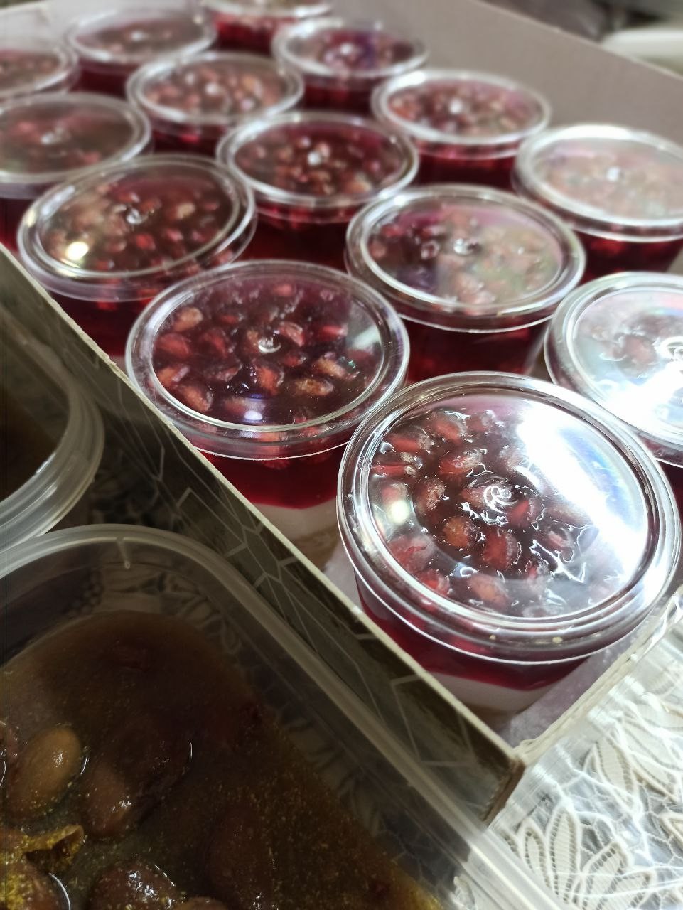 چیزکیک انار تک نفره 5 عددی - تصویر 3