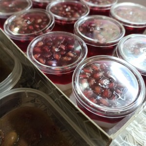 چیزکیک انار تک نفره 5 عددی - تصویر 3