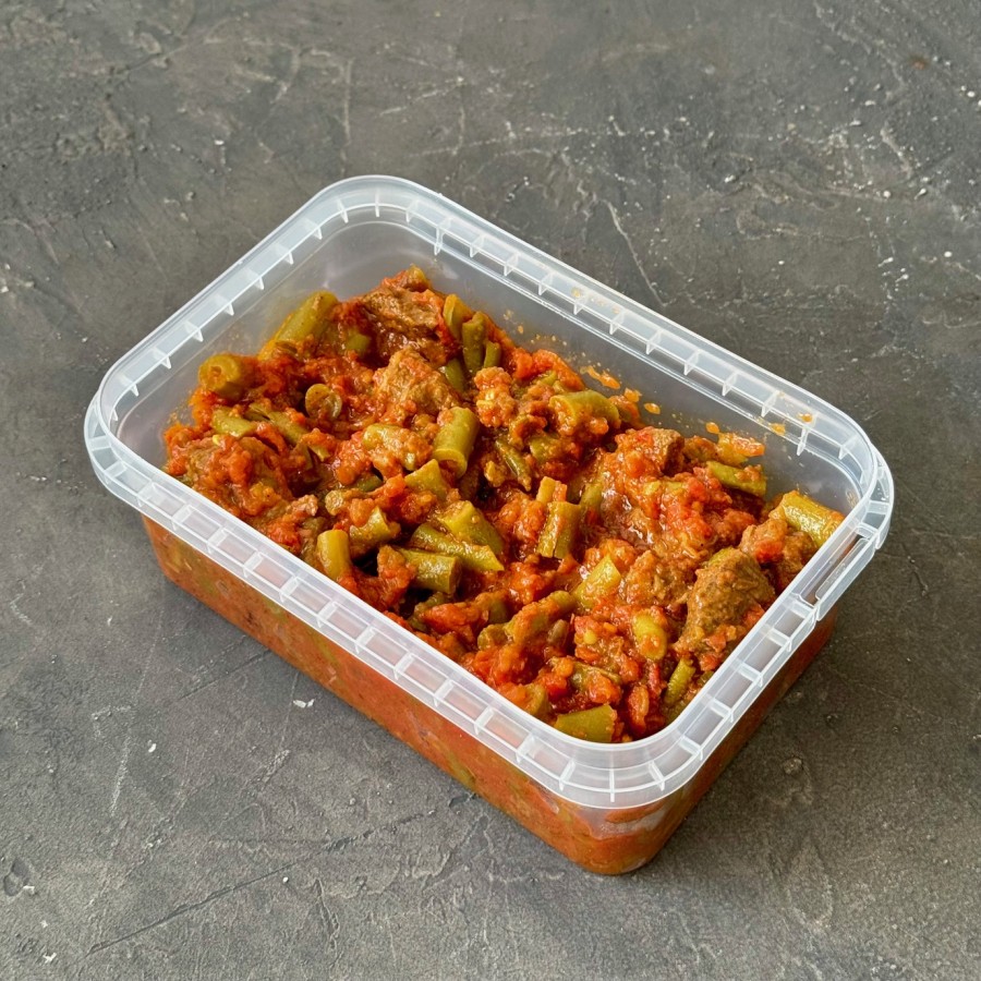 مایه لوبیا پلو با گوشت تکه ای